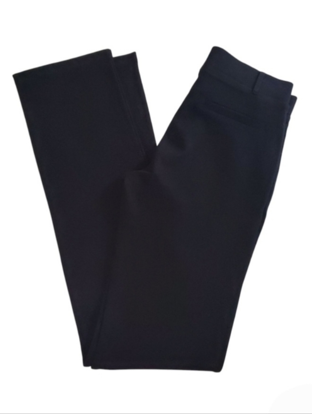 7286 * Betabrand Classic Pull On Dress Yoga Pants Black Size S Long